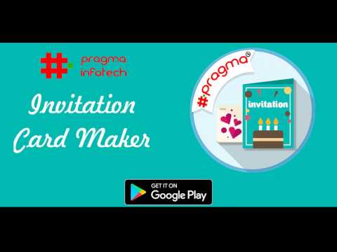 Invitation Card Maker video thumbnail
