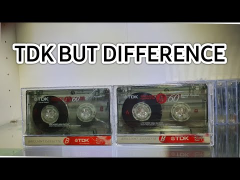 TDK B vs Imation TDK B