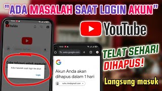 Download lagu Ada Masalah Saat Login ke Akun Google di YouTube? CARA MENGATASI GAGAL LOGIN DI YOUTUBE mp3 Download lagu Ada Masalah Saat Login ke Akun Google di YouTube? CARA MENGATASI GAGAL LOGIN DI YOUTUBE mp3