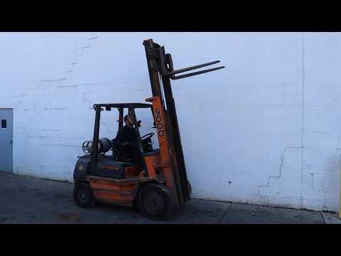 5,000 LB TOYOTA LP GAS FORKLIFT: STOCK #63915