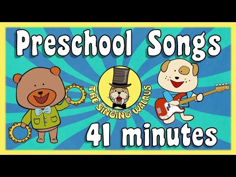 Preschool Song compilation | Songs for Kids | The Singing Walrus