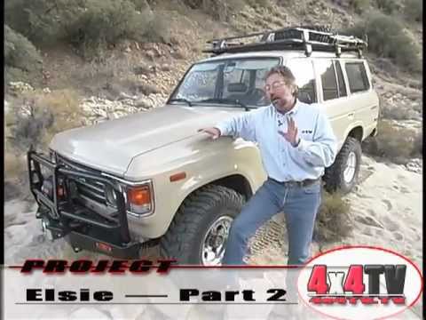 ARB Lift, Bumpers, Rack, Warn Winch on Land Cruiser FJ60 - 4x4TV Project LC P2