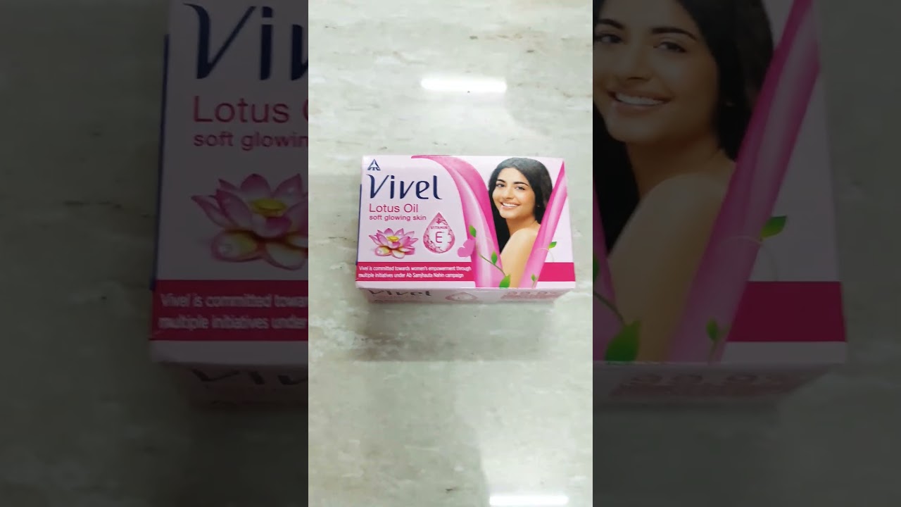 Vivel Aloe vera, Vivel lotus oil, Vivel cool mint Soaps.