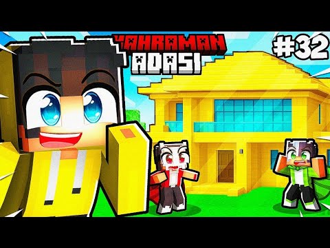 Evimi Yeniledik! ÇOK GÜZEL OLDU! #32 🏠 | Minecraft Kahraman Adası