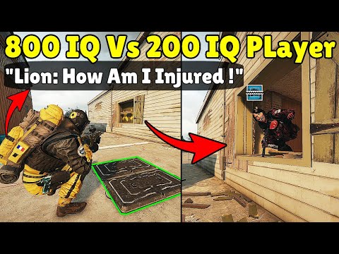 When 200 IQ Player Gets Baited By 800 IQ Team - Rainbow Six Siege Crimson Heist