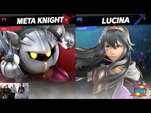 WaveDash 2023 Top24 - WHO'sSteak?! (Lucina) Vs. Sho (MetaKnight) - SSBU Tournament