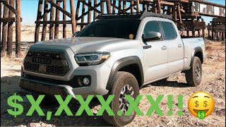 MY 3RD GEN TACOMA IS A MONEY PIT!! WHAT I'VE SPENT SO FAR! 🥴PT. 1