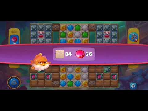 Fishdom 5753 Hard Level - NO 💣🧨💥