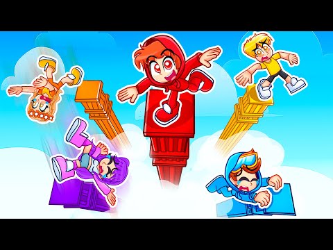 7 Friends vs. Fortnite PILLARS!