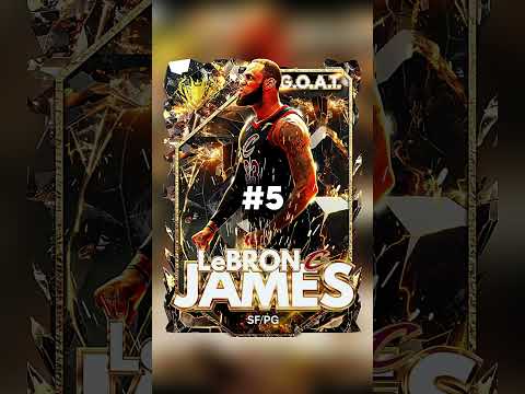 best goat cards 2k25 myteam #nba2k25