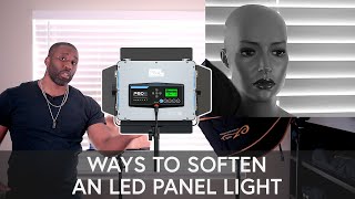 Ways To Soften An LED Panel Light | Pixel P80 | Photography For Beginners