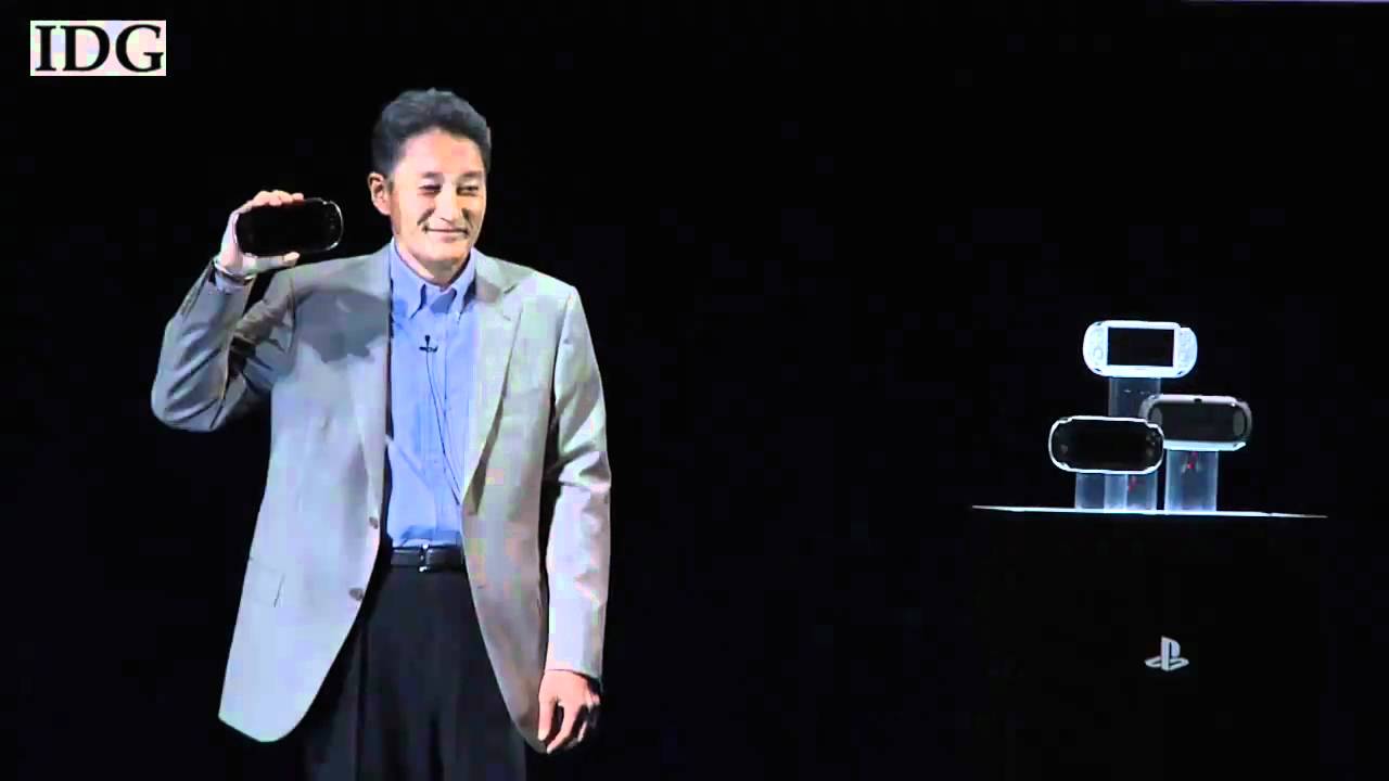 FLASH: Sony's Kaz Hirai unveils the NGP Next Generation Portable, aka PSP2 - YouTube