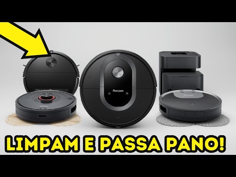 5 Modelos de Aspirador Robô que Limpam e Passam Pano ao Mesmo tempo