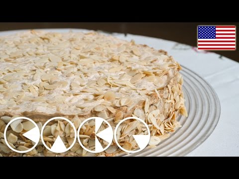 COFFEE BUTTER CREAM TART (Agnes Bernauer Tart)