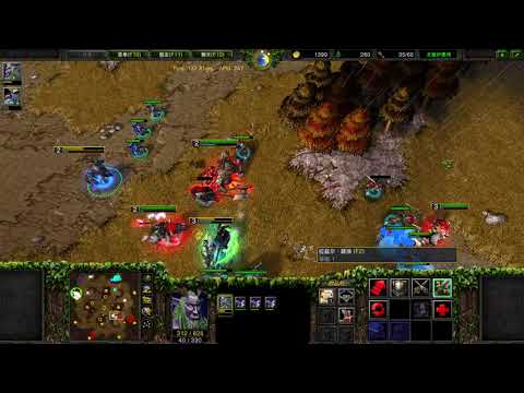【有钱就是好】Warcraft III 2v2 NE+Lokris UD vs Lv.31 OC+HU Netease 1.32.8 魔兽争霸III：重制版