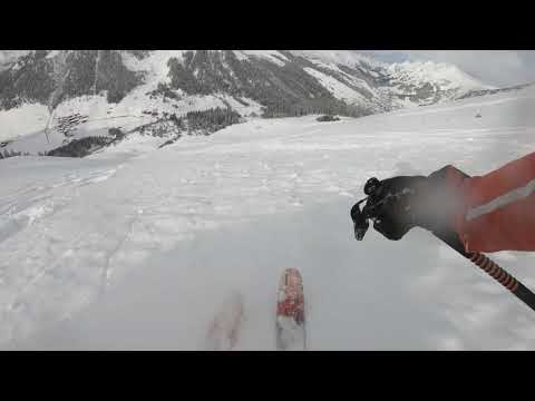 Lech - cruising Madloch powder March 2020
