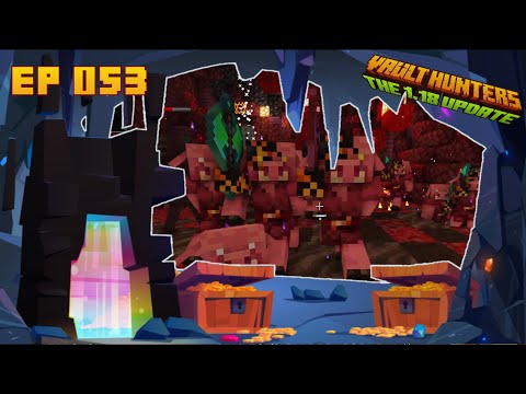 🔥 EPIC Nether Vault Raid!! 🌋 S1ipperyJim's Insane Adventure - Modded Minecraft 1.18