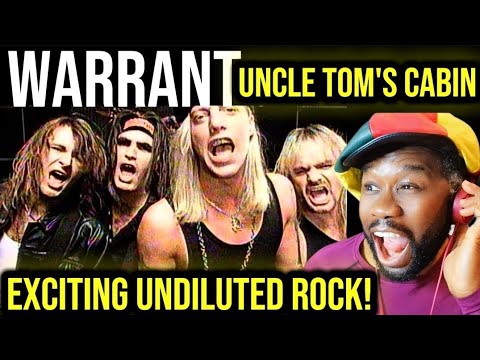 Soul man's First time hearing REACTION to WARRANT Uncle Tom's cabin - The song is a movie!