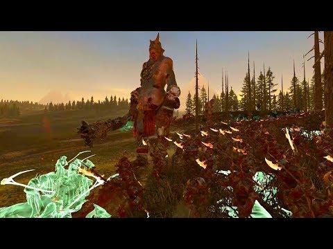 Chaos vs Vampire Counts - Epic Cinematic Battle, Total War: Warhammer 2