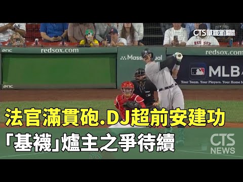 法官滿貫砲.DJ超前安建功　「基襪」爐主之爭待續