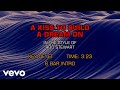 Rod Stewart - Kiss To Build Dream On (Karaoke)