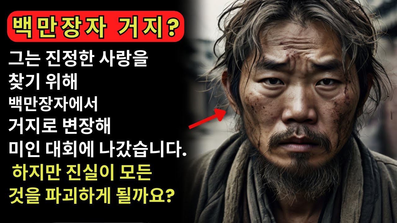백만장자가 아내를 찾기 위해 미인 대회에서 거지로 변장했다