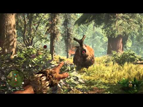 Rare Two-Horned Rhino crashes my Sabretooth Tiger party Far Cry® Primal