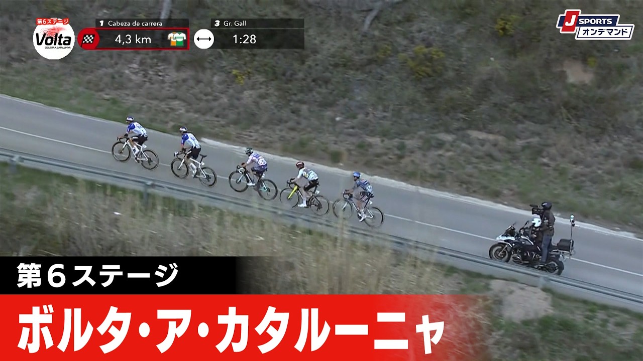 【フィニッシュシーン】ボルタ・ア・カタルーニャ 第6ステージ｜Cycle*2026 #cycle #stage_cycle