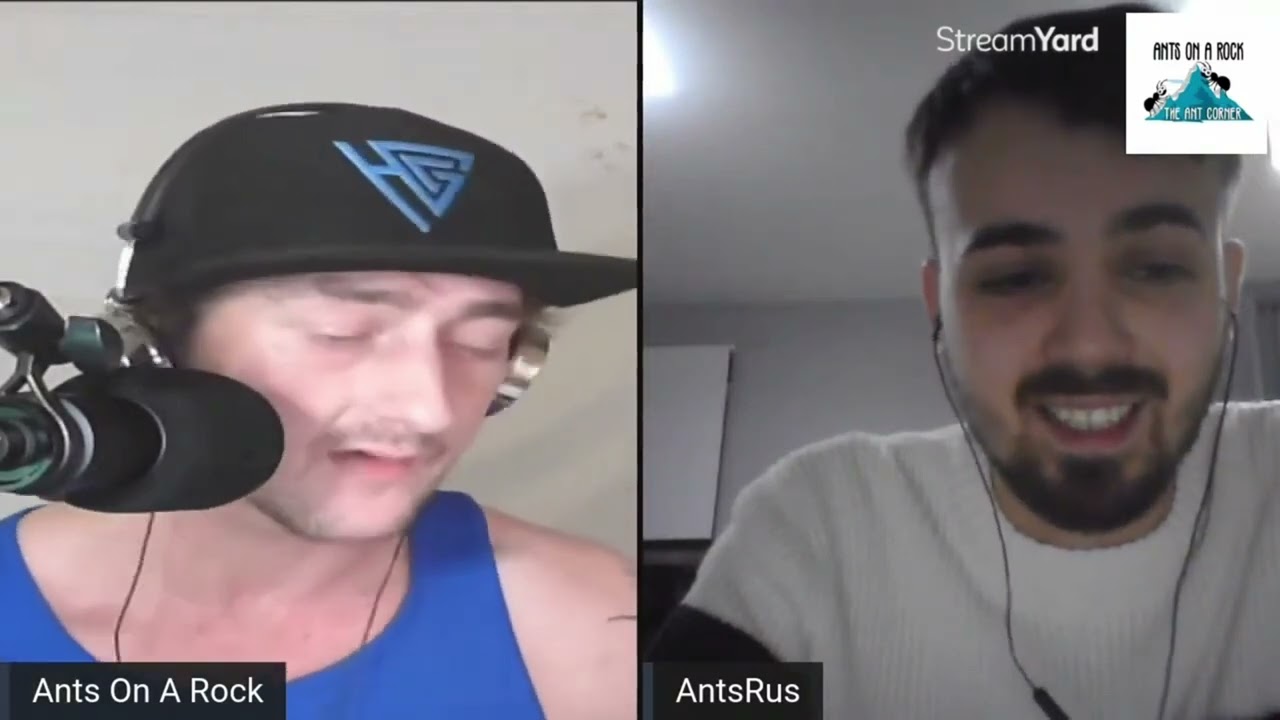Antsrus (Chris Newman) interview with Ants on a Rock (Tom D)