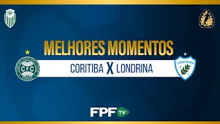 MELHORES MOMENTOS | CORITIBA 2X2 LONDRINA | PARANAENSE 2026 | RODADA 2