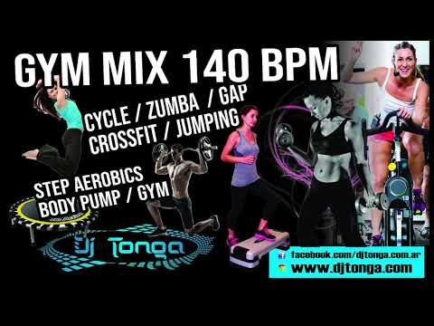New Mix MUSIC GYM 140 BPM Zumba Jumping Crossfit Indoor Cycle GAP Step Aerobics Body Pump