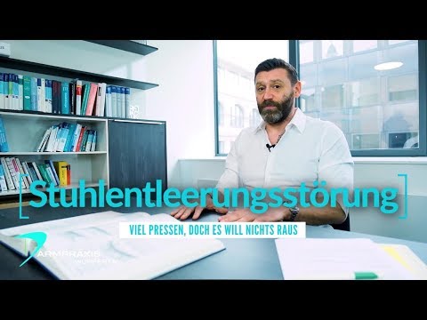 Stuhlentleerungsstörung - Probleme der proktogenen Obstipation | Dr. Eduard Karsten