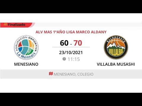 Alevin masc 11 MENESIANO - VILLALBA MUSASHI