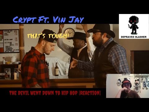 Crypt Ft. Vin Jay - The Devil Went Down To Hip Hop [Reaction] That's Tough!