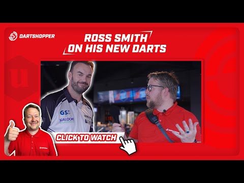 EXCLUSIVE INTERVIEW WITH ROSS SMITH - His NEW darts & the Unicorn Launch - Dartshopper Media