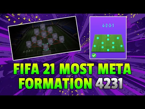 Why 4231 Is The *NEW* Most Meta Formation In FIFA 21 | FIFA 21 Custom Tactics & Player Instructions!