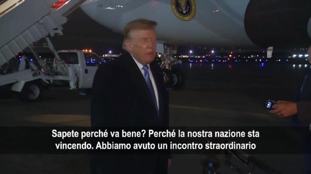 Trump: Armi nucleari iraniane spazzate via e inflazione sta scendendo, Usa stanno andando bene