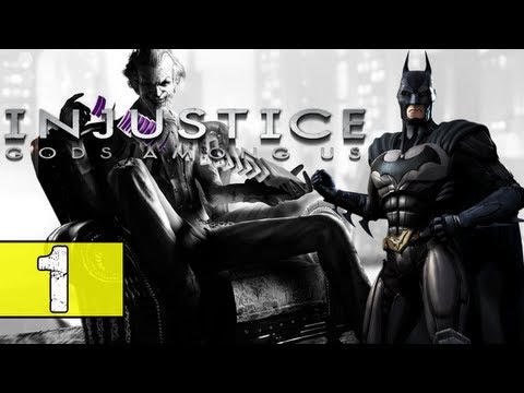 Injustice Gods Among Us Gameplay Walkthrough Part 1 - Let's Play Series / Playthrough Intro Batman