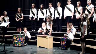 Southwest Arm Academy Elementary Choir - &quot;The Lion Sleeps Tonight&quot;