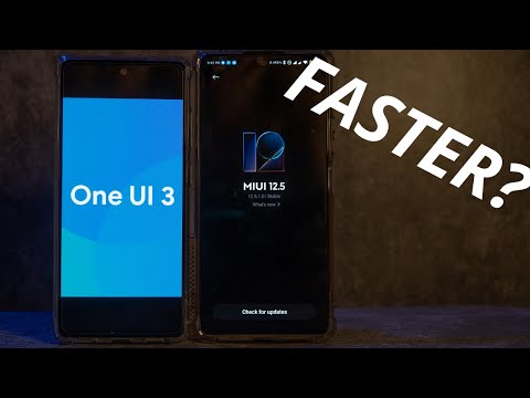 MIUI 12.5 VS One UI 3.1 VS Stock Android Xiaomi VS Samsung