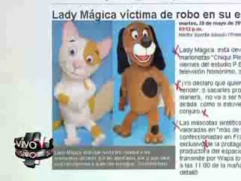SuperXclusivo 6/1/12 - Le roban las marionetas a Lady Mágica 1/2