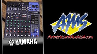 Video thumbnail for Yamaha MG10XU Overview - Yamaha MG10XU USB Mixer with Effects by American Musical Supply