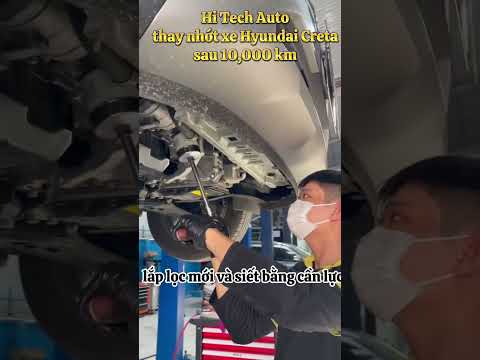 Quy trình thay nhớt