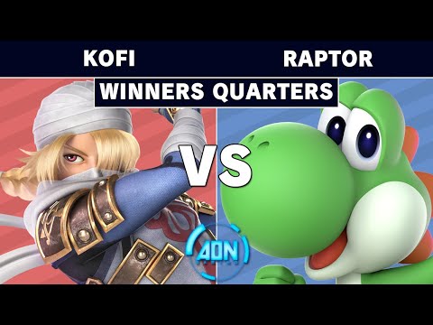 AON 43 - Kofi (Sheik) Vs. Raptor (Yoshi) Winners Quarters - Smash Ultimate
