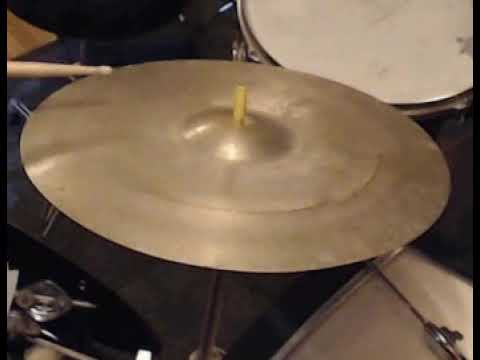 Restored Zildjian 15" K. Zildjian Intermediate Stamp Crash Cymbal 1959 - 1966 - Traditional image 7
