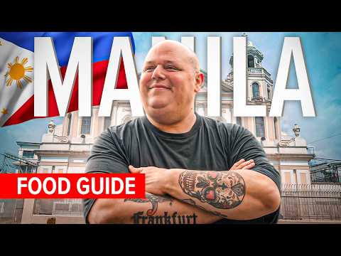 FILIPINO cuisine is AWESOME! 😍 | MANILA Cinematic Food Guide 🇵🇭