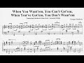 George Gershwin : When You Want'em, You Can't Get'em, When You've Got'em, You Don't Want'em (1916)