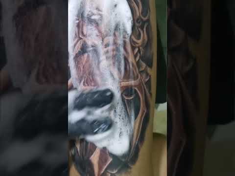 Poseidon Tattoo done by #rapidstriketattoo