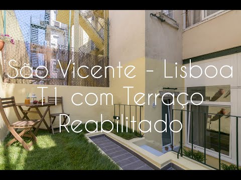 GRAÇA | Apartamento T1 com Terraço (15m2)