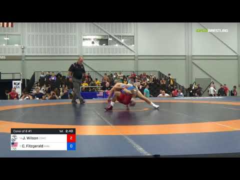 2018 Senior Greco Roman WTT/Greco Roman 77 Consi Of 8 #1 - Jayshon Wilson (USMC) Vs. Corey Fitzger
